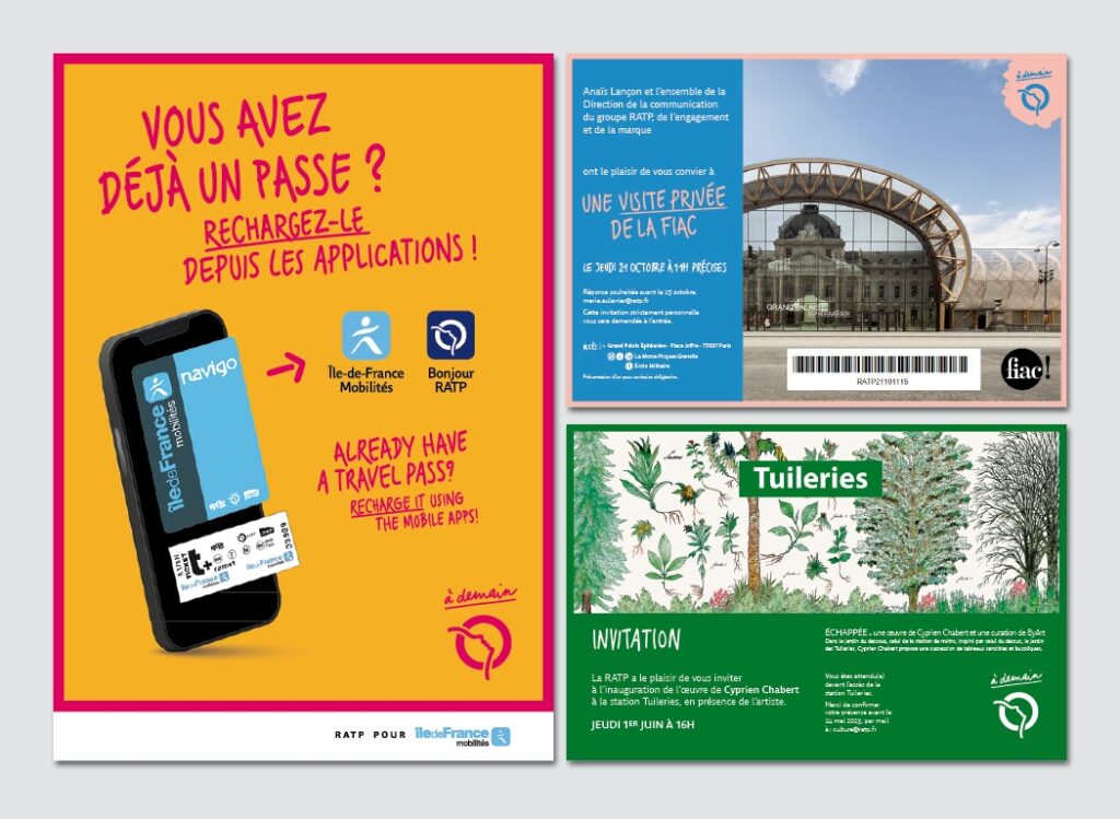 Territoire De Marque Ratp Wasam Design Visuel Territoire De Marque Ratp Wasam Design Visuel